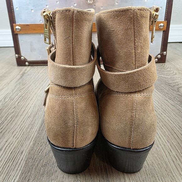 All Saints Lior Suede Ankle Boots Size 37 - Picture 4 of 13